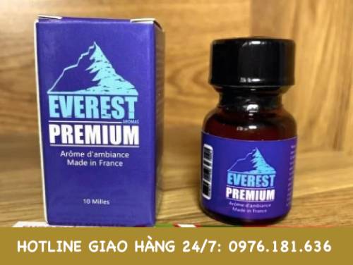 Popper Everest Premium 10ml xanh Mỹ chính hãng tăng cực khoái kích thích